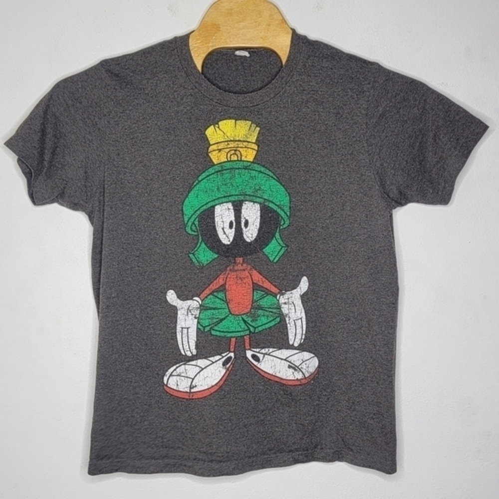 Vintage Soft Spun USA Marvin‎ The Martian T-Shirt Men’s Large L Looney Tunes